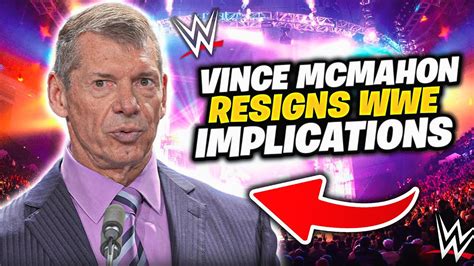 vine mcmahon|why did vince mcmahon resign.